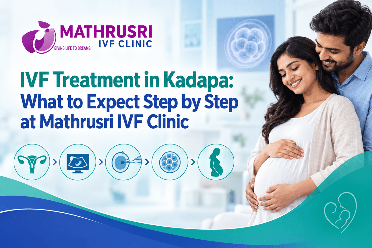 IVF Treatment in Kadapa: What to Expect Step by Step at Mathrusri IVF Clinic